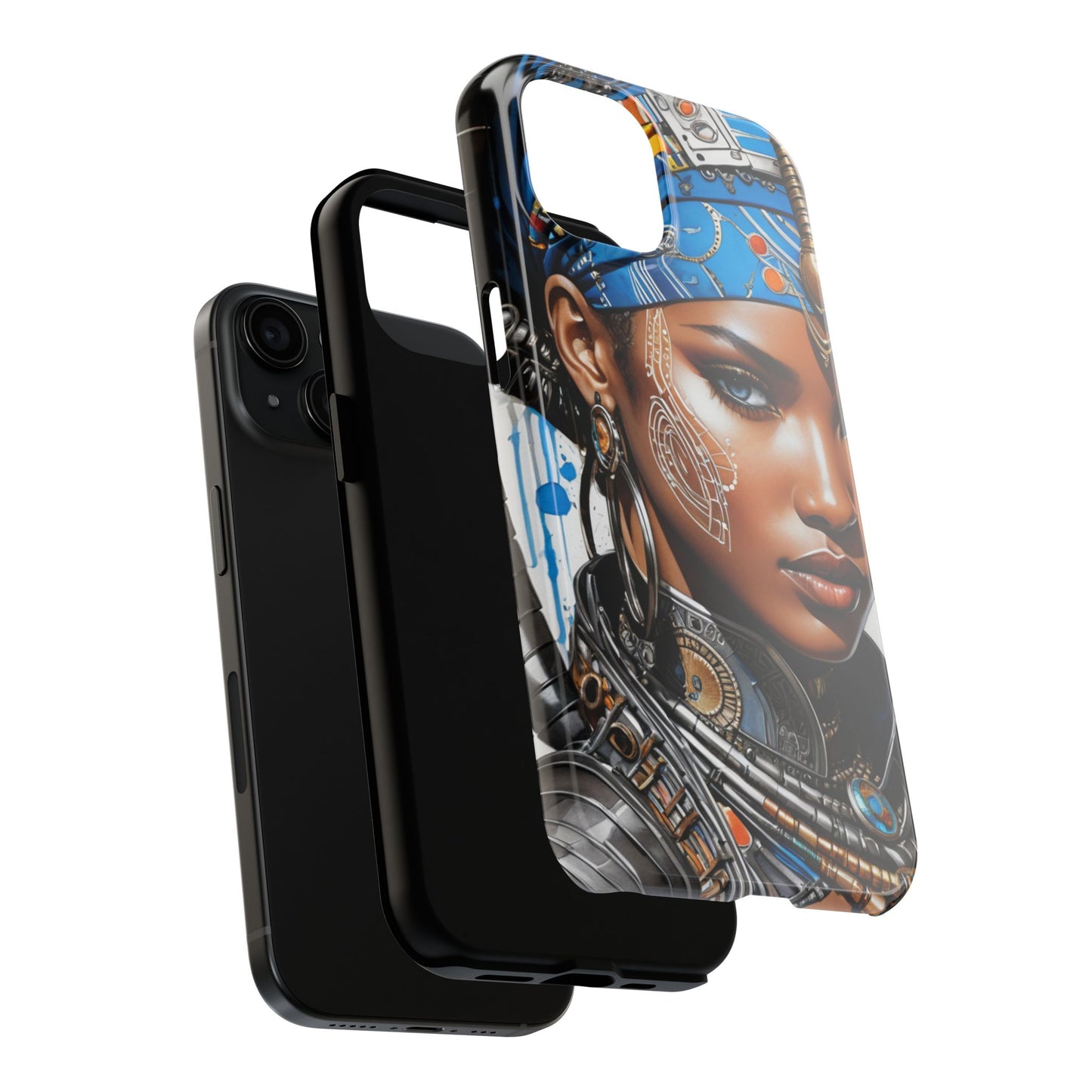 Blue Princess Tough Phone Cases
