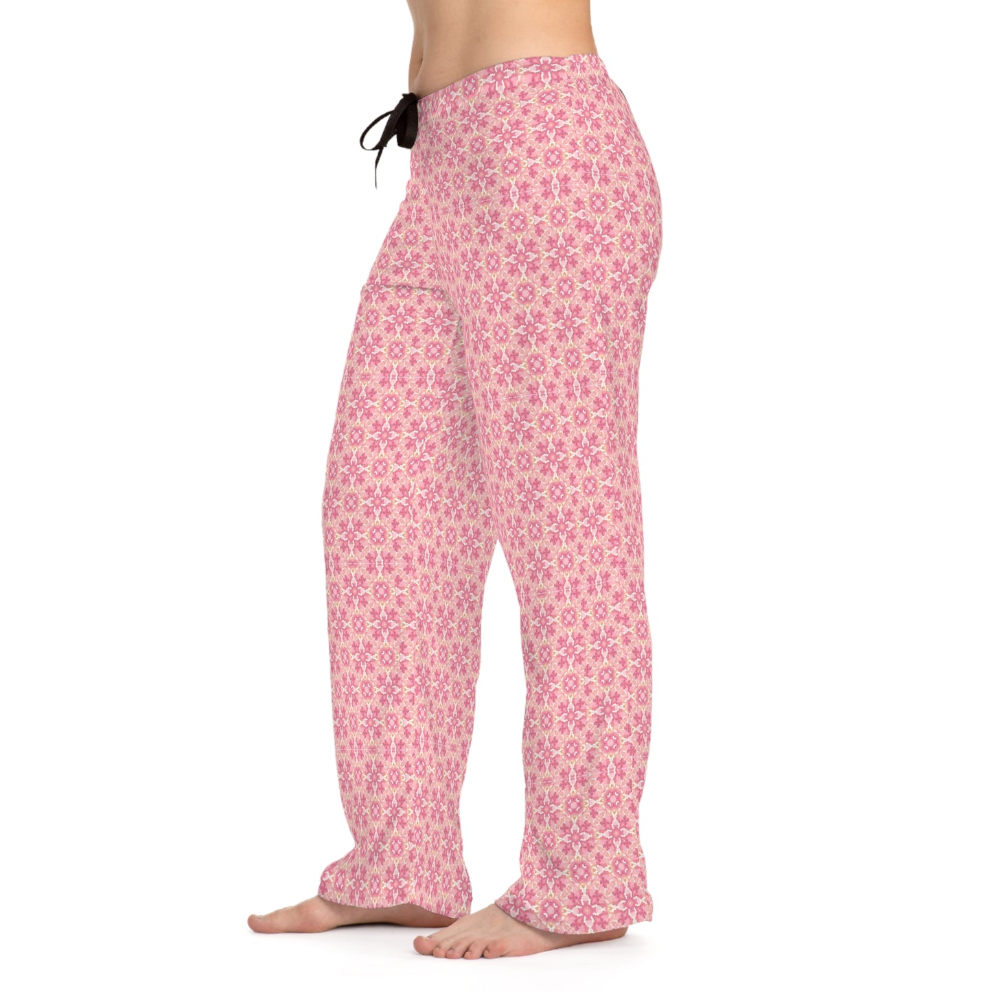 African Fractal Women's Pajama Pants (AOP)