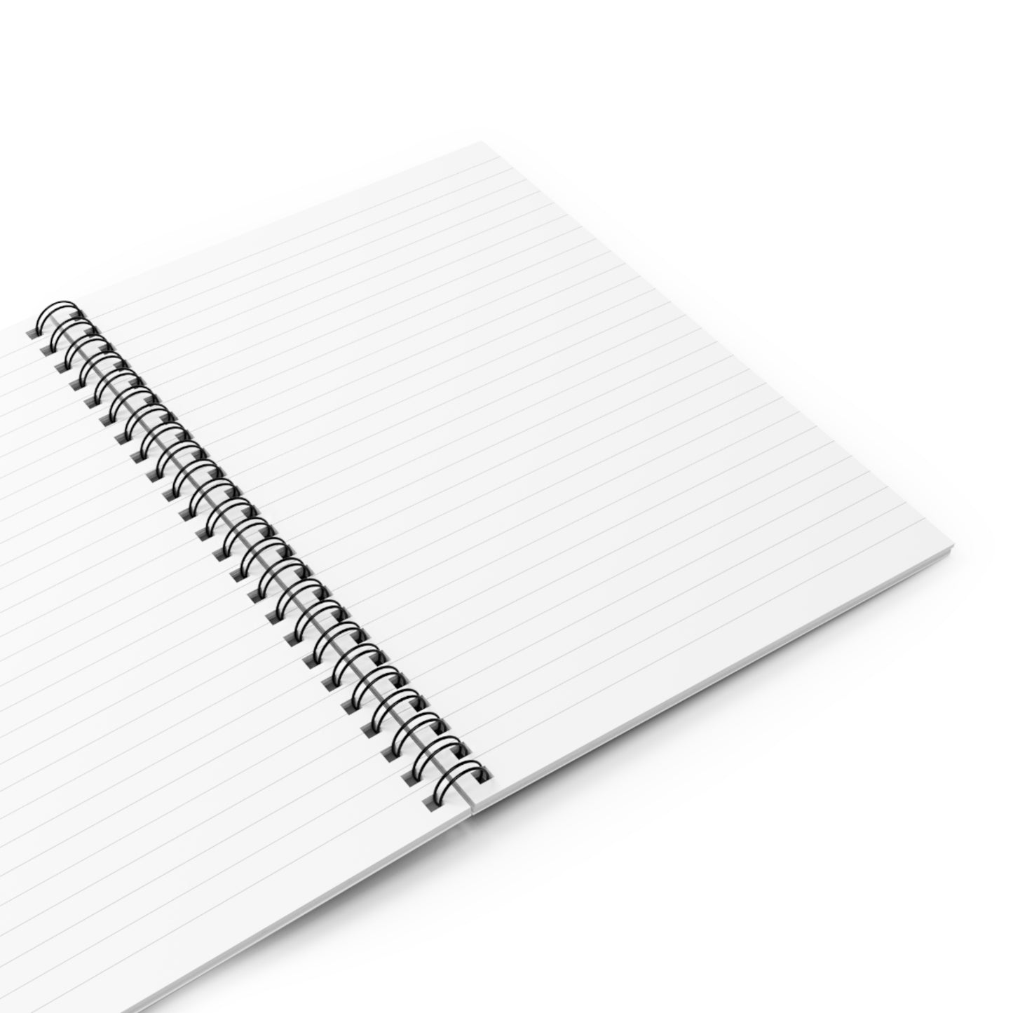Blue Princess - Artistic Spiral Notebook - Ruled Line with Vibrant Cultural Design