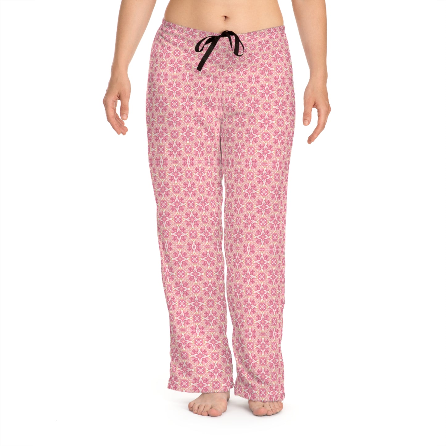 African Fractal Women's Pajama Pants (AOP)