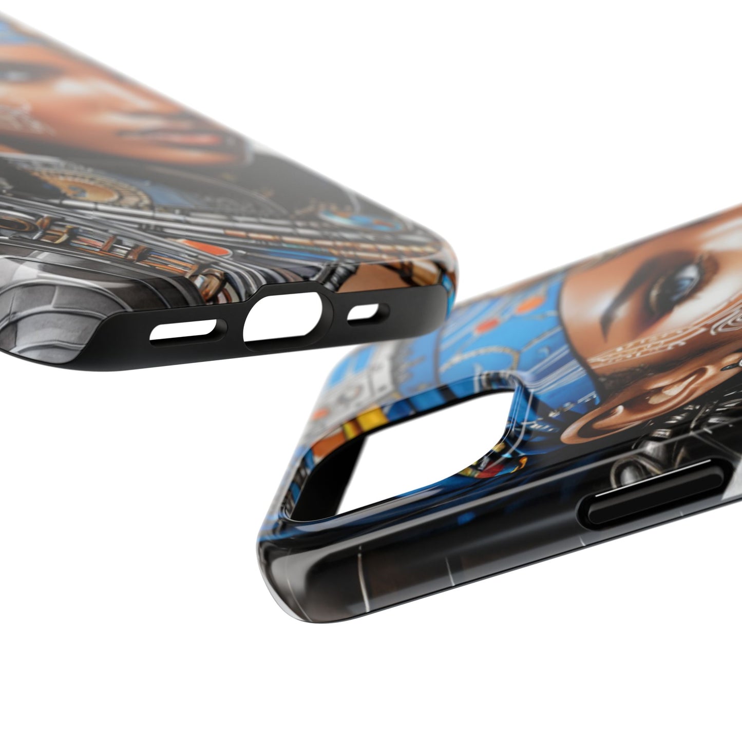 Blue Princess Tough Phone Cases