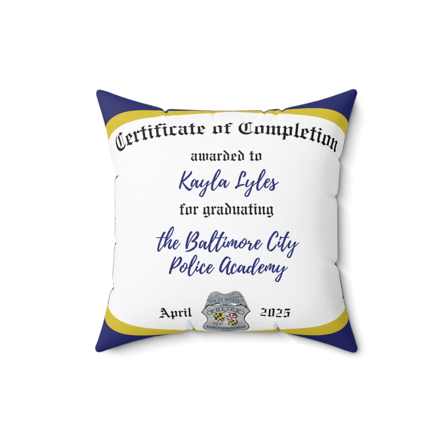 Custom Graduation Pillow - Any occasion or celebration - Personalized